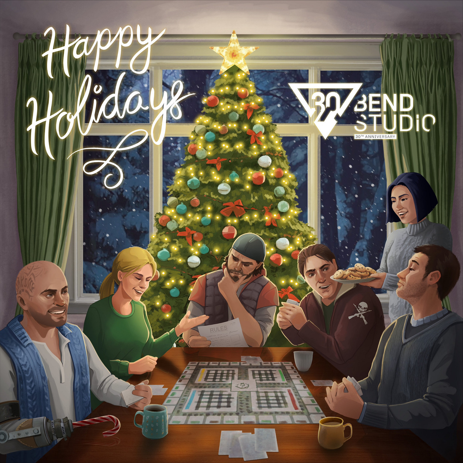 雙旦節快樂!PlayStation旗下工作室送來節日賀圖 雙旦節快樂!PlayStation旗下工作室送來節日賀圖