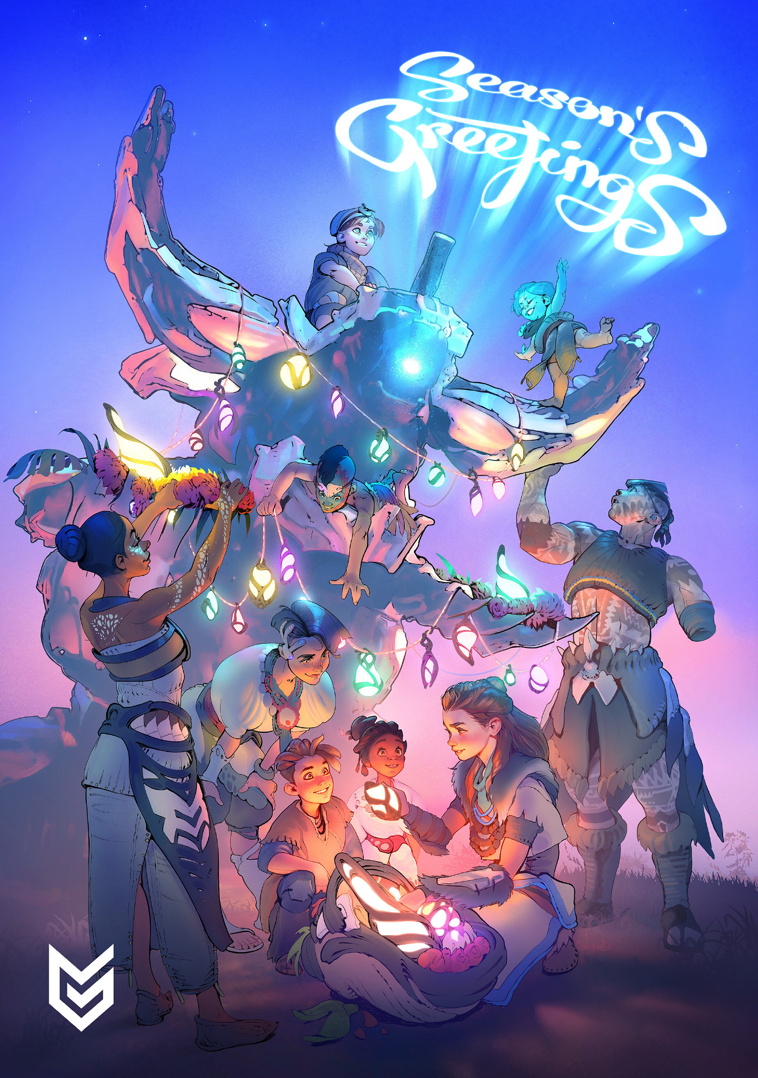 雙旦節快樂!PlayStation旗下工作室送來節日賀圖 雙旦節快樂!PlayStation旗下工作室送來節日賀圖