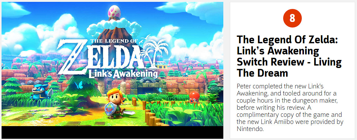 大師級經典重製 《薩爾達傳說：織夢島》IGN9.4分高評