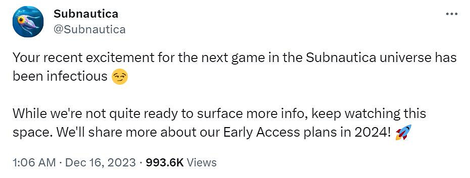 《深海迷航》系列新作明年將公開搶先體驗相關計劃！