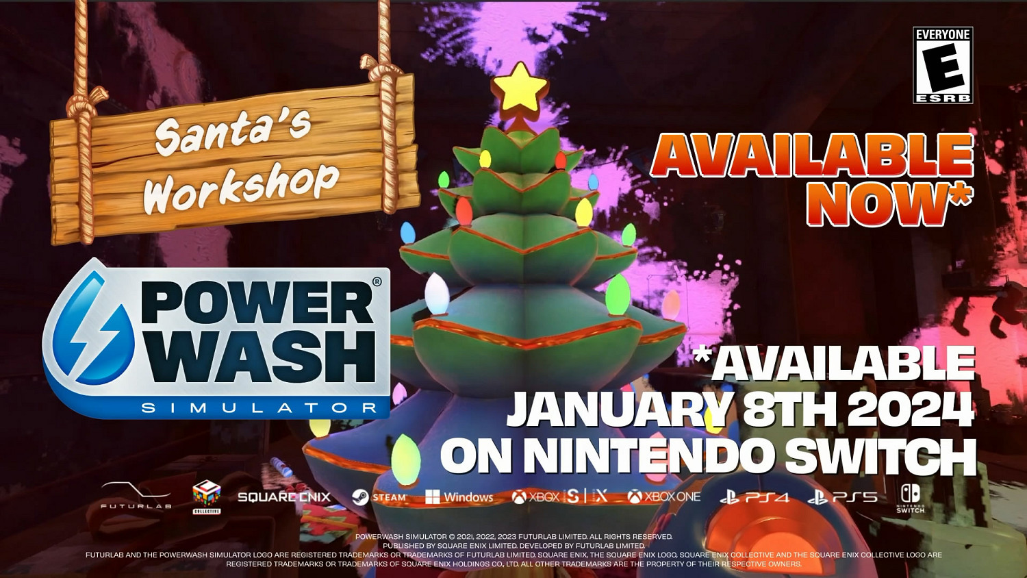 《衝就完事模擬器》免費聖誕節主題更新 現已上線！