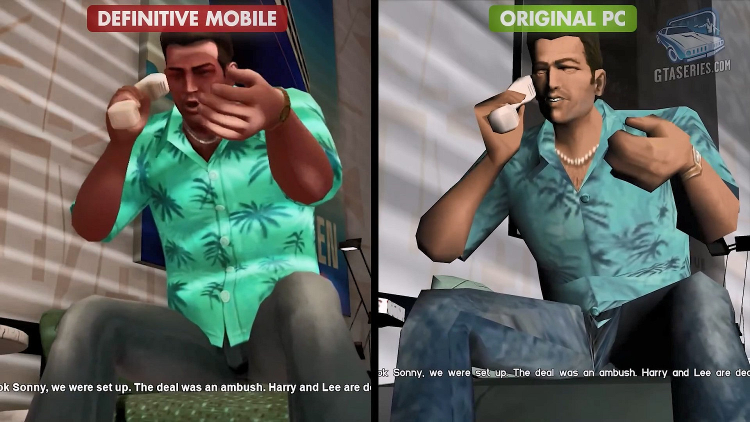 《GTA三部曲:終極版》移動/主機/PC畫面對比 遠超預期