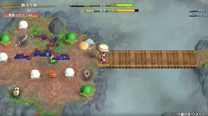 《千變的迷宮 風來的希煉6》新系統情報公開 明年1月發售