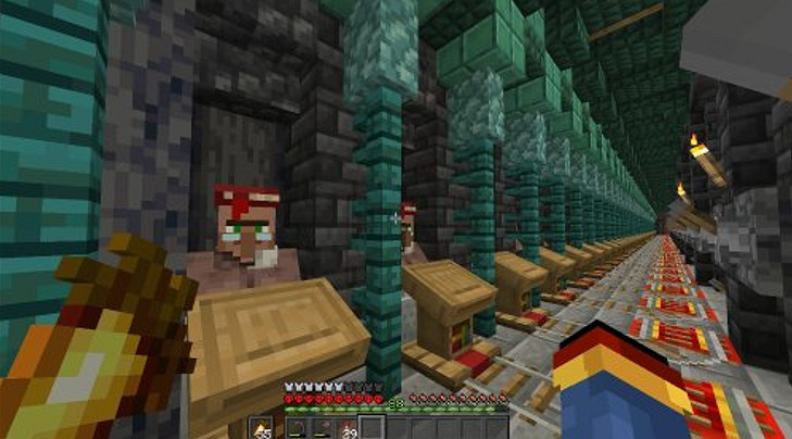 難以置信!《當個創世神麥塊》玩家在硬核模式中存活1.2萬天