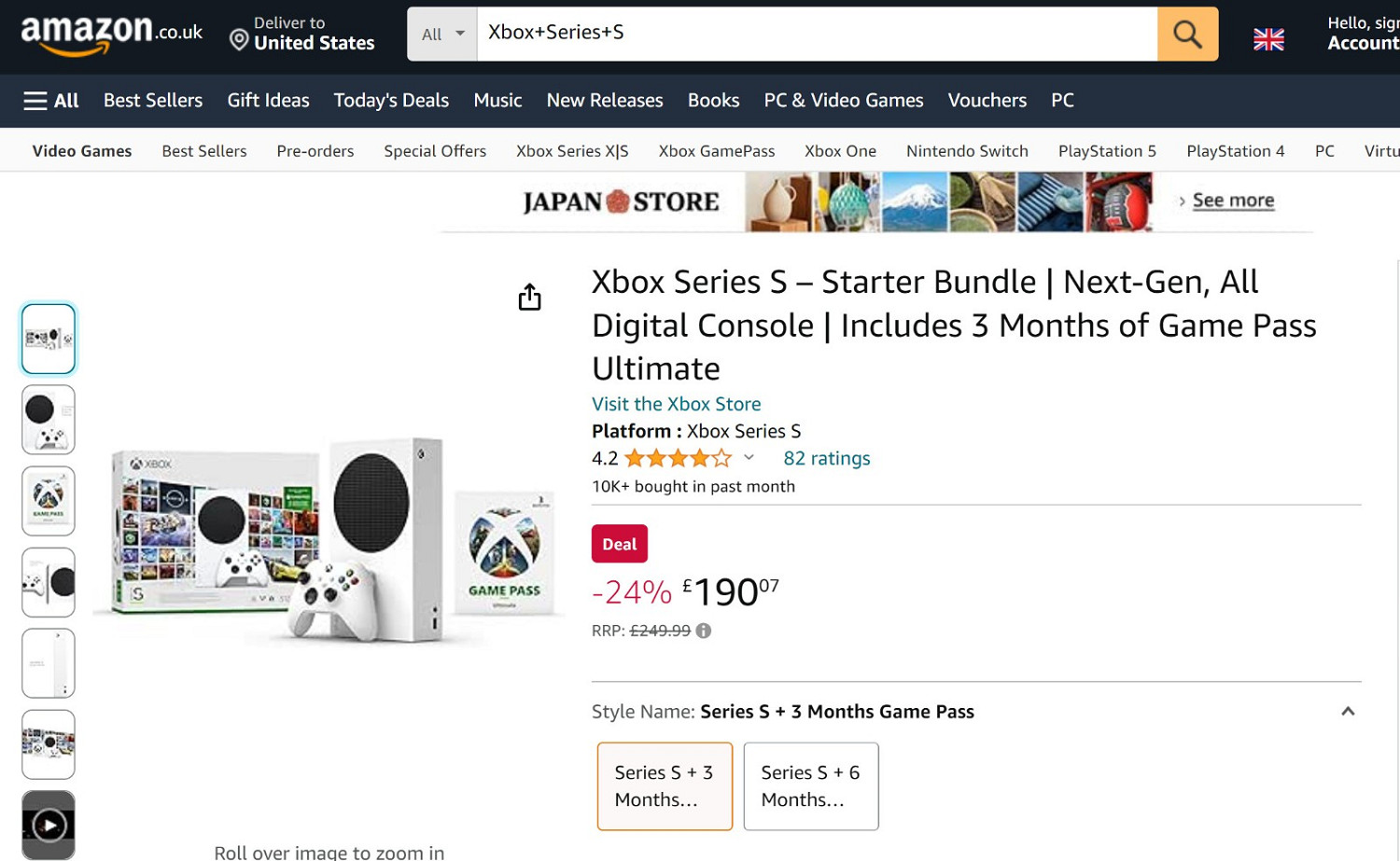 Xbox Series X售價在英國創下歷史新低:335英鎊 Xbox Series X售價在英國創下歷史新低:335英鎊