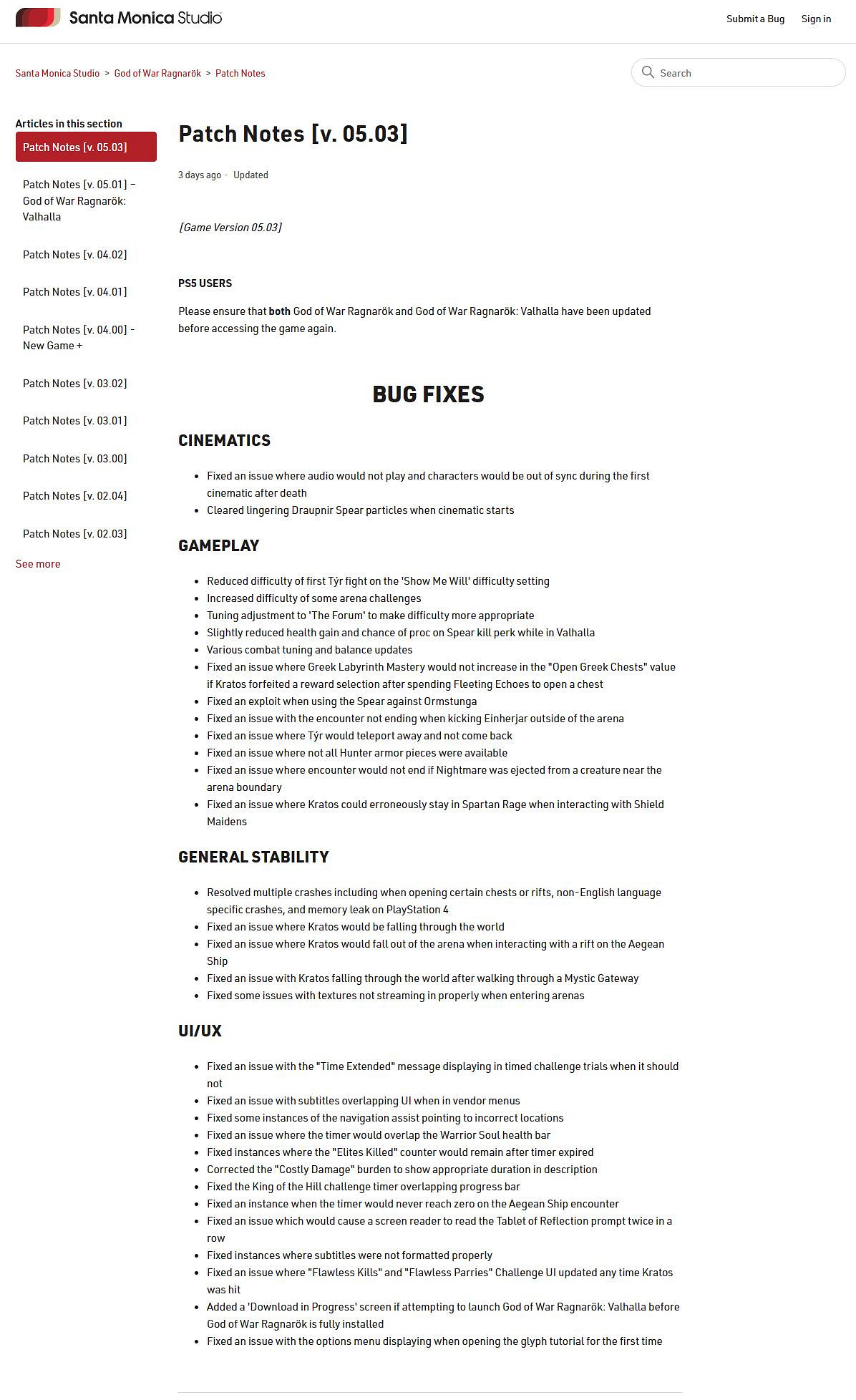 《戰神:諸神黃昏》5.03版更新:調整難度和平衡性 《戰神:諸神黃昏》5.03版更新:調整難度和平衡性