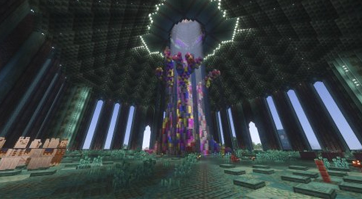 難以置信!《當個創世神麥塊》玩家在硬核模式中存活1.2萬天