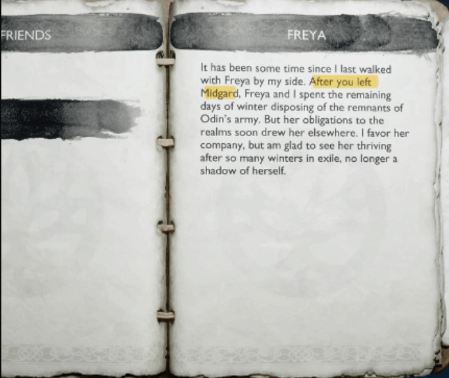 《戰神5》DLC中令人感動的細節:奎爺仍想念阿特柔斯 《戰神5》DLC中令人感動的細節:奎爺仍想念阿特柔斯