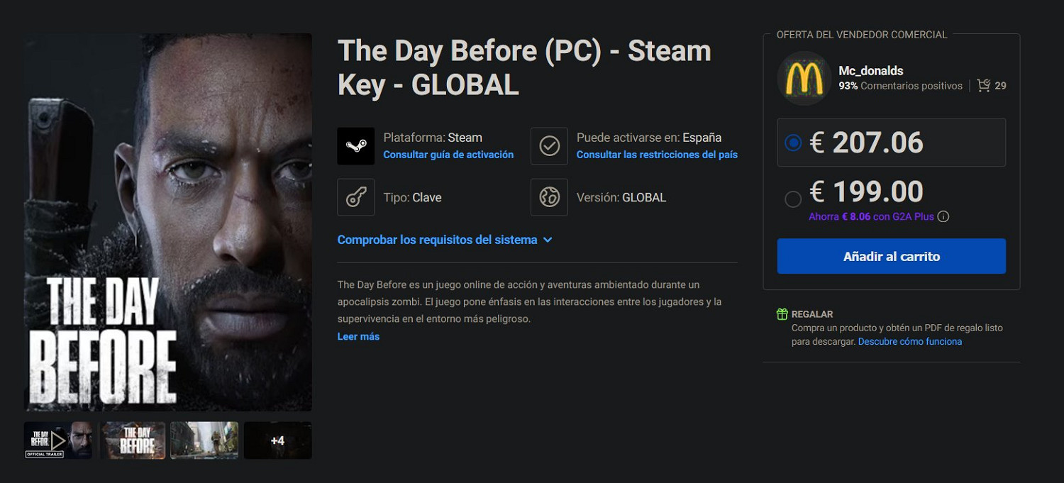 讓我看看誰付智商稅《浩劫前夕》啟動碼被炒出天價 讓我看看誰付智商稅《浩劫前夕》啟動碼被炒出天價