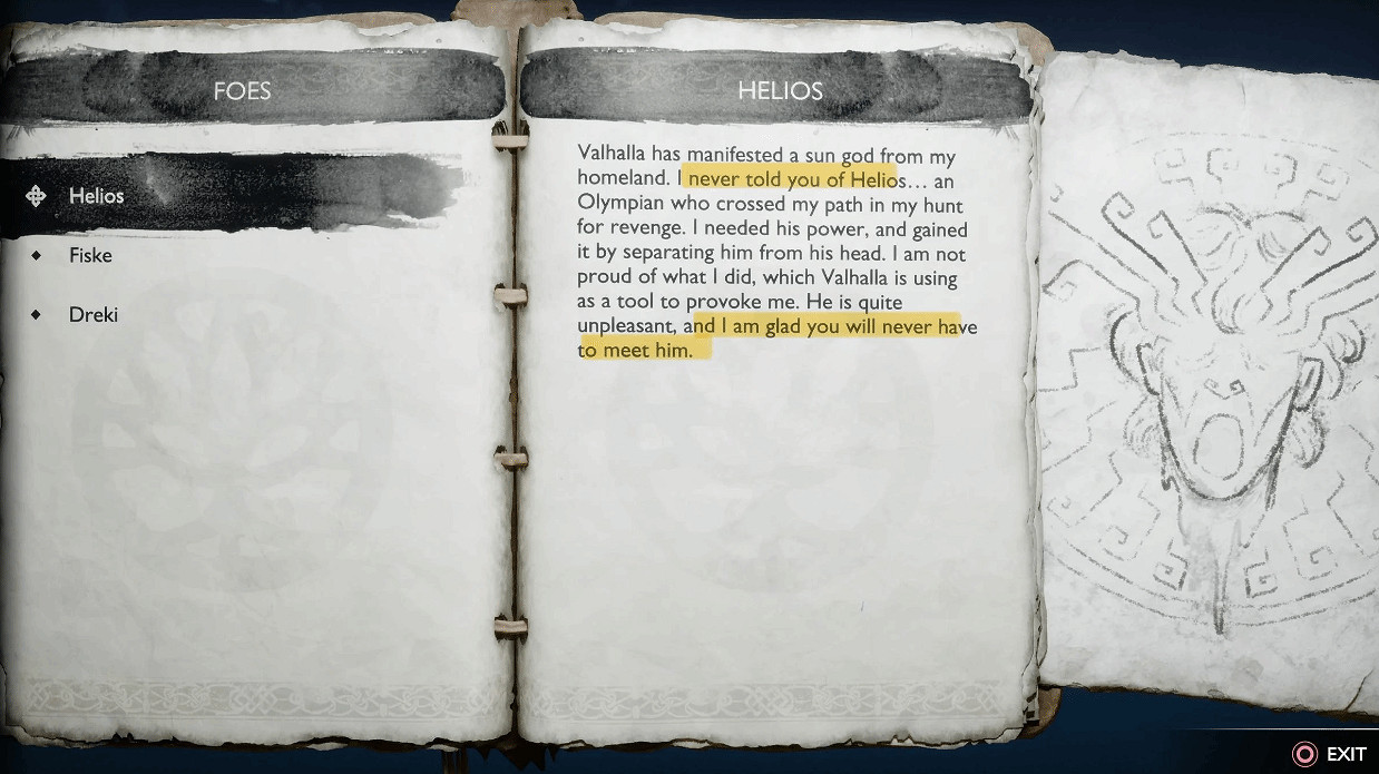 《戰神5》DLC中令人感動的細節:奎爺仍想念阿特柔斯 《戰神5》DLC中令人感動的細節:奎爺仍想念阿特柔斯