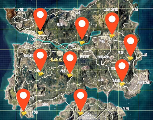 和平精英馬位置介紹 和平精英馬位置介紹