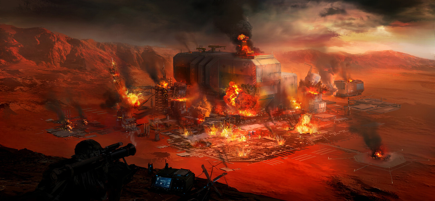 《紅色派系》新遊戲概念圖曝光 IP前景目前並不明朗!