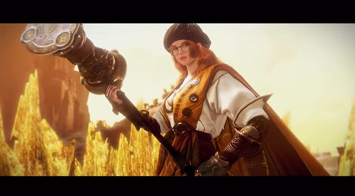 《黑色沙漠》全新職業智者公布：妖嬈身姿揮舞大錘！