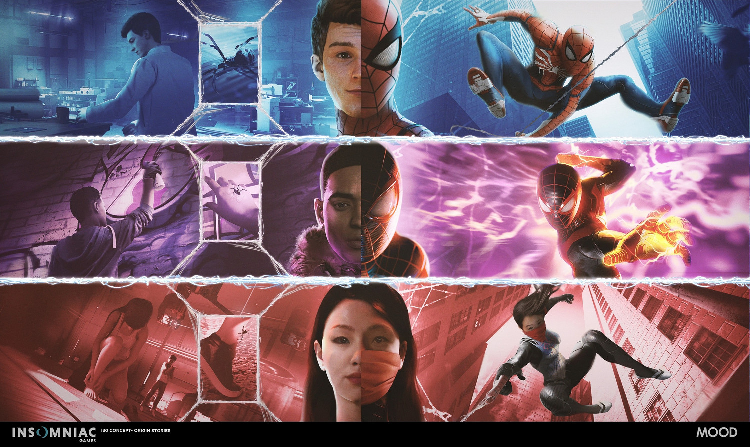 不止一名女蜘蛛人!PS《蜘蛛人》多人遊戲大量概念圖 不止一名女蜘蛛人!PS《蜘蛛人》多人遊戲大量概念圖
