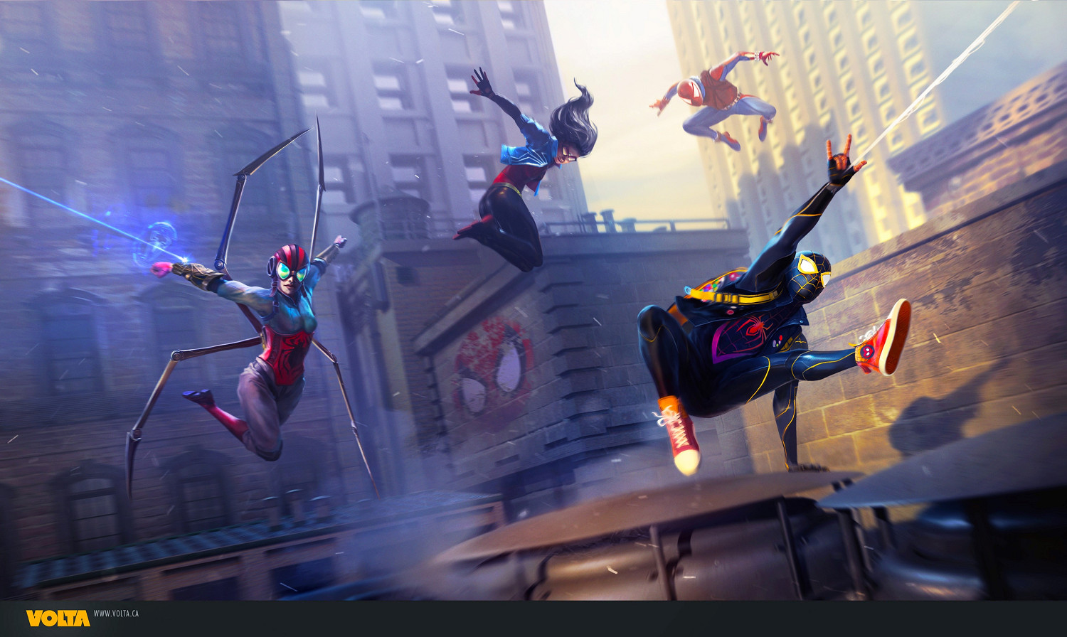 不止一名女蜘蛛人!PS《蜘蛛人》多人遊戲大量概念圖 不止一名女蜘蛛人!PS《蜘蛛人》多人遊戲大量概念圖