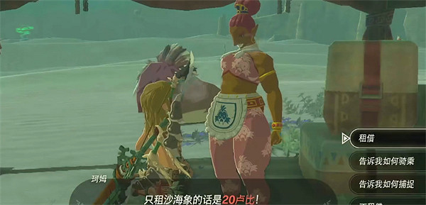 《塞爾達傳說：王國之淚》格魯德小鎮位置分享