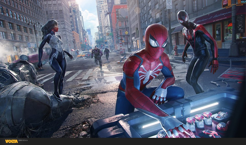 不止一名女蜘蛛人!PS《蜘蛛人》多人遊戲大量概念圖 不止一名女蜘蛛人!PS《蜘蛛人》多人遊戲大量概念圖