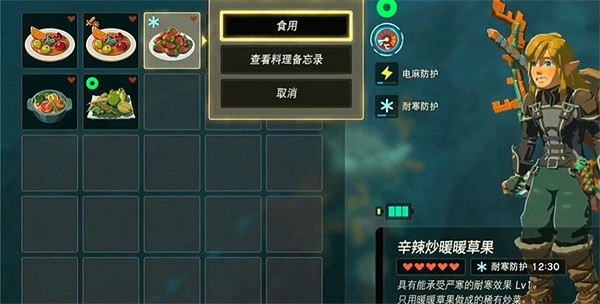 《塞爾達傳說：王國之淚》抗寒方法介紹