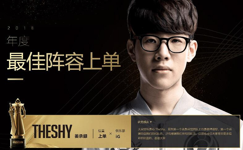 《英雄聯盟》2023lpl年度最佳上單介紹