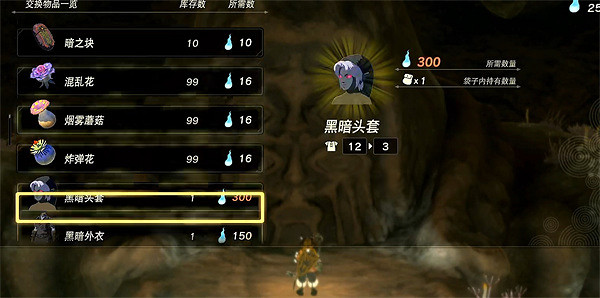 《塞爾達傳說：王國之淚》黑暗帽子位置