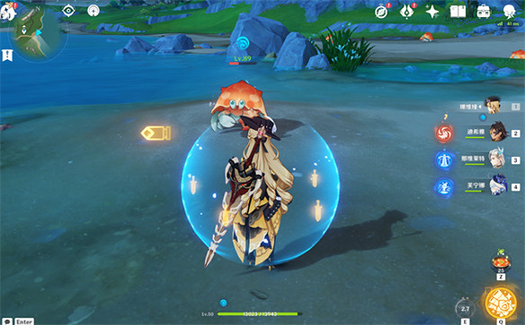 原神新角色娜維婭傷害隨便上十萬，對單她無敵