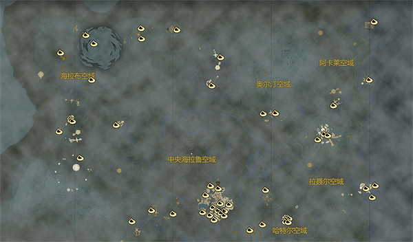 《塞爾達傳說：王國之淚》全呀哈哈位置分享