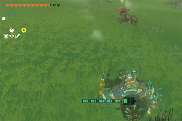 《塞爾達傳說：王國之淚》機器人打人馬方法介紹