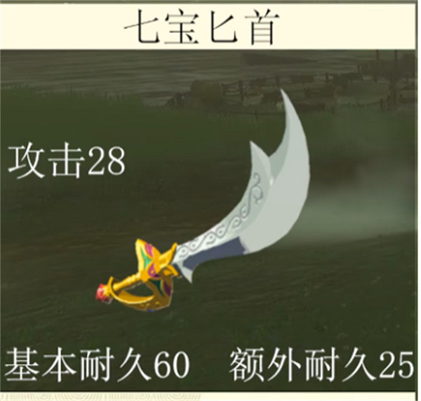 《塞爾達傳說：王國之淚》武器耐久度表