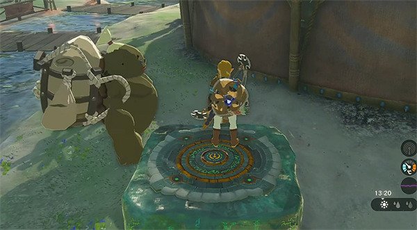 《塞爾達傳說：王國之淚》浮空平台設定