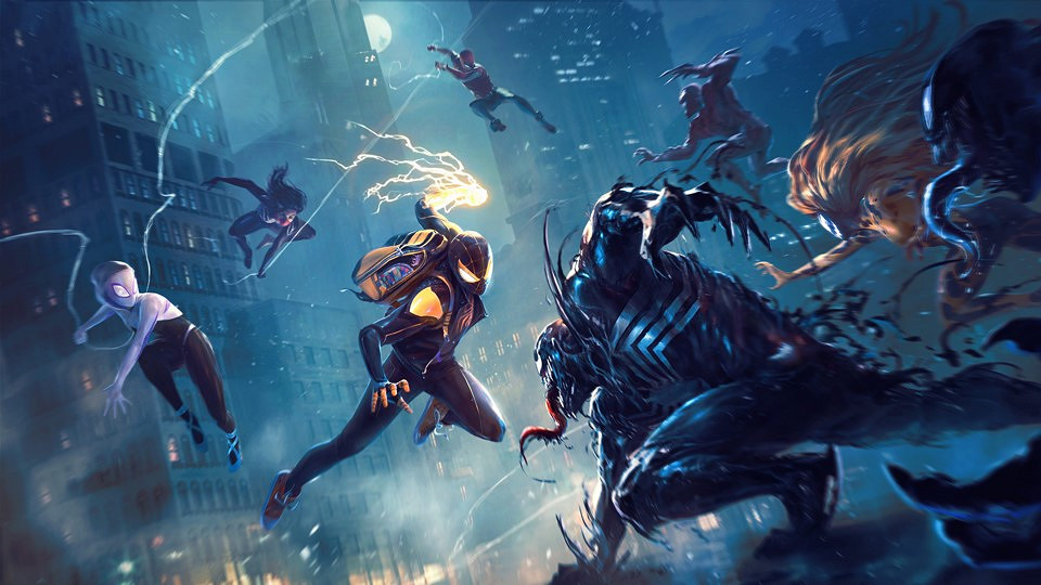 不止一名女蜘蛛人!PS《蜘蛛人》多人遊戲大量概念圖 不止一名女蜘蛛人!PS《蜘蛛人》多人遊戲大量概念圖