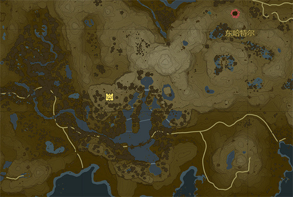 《塞爾達傳說：王國之淚》藍鬃白銀人馬位置