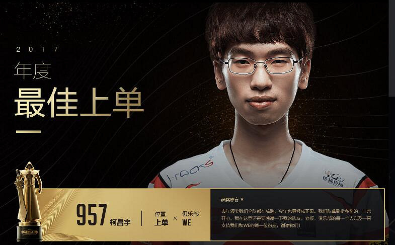 《英雄聯盟》2023lpl年度最佳上單介紹