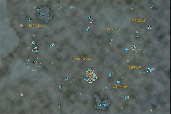 《塞爾達傳說:王國之淚》空中神廟地圖分享 《塞爾達傳說:王國之淚》空中神廟地圖分享