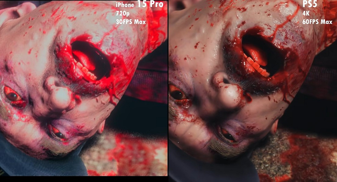 《惡靈古堡4RE》iPhone15Pro對比PS5評測:差強人意! 《惡靈古堡4RE》iPhone15Pro對比PS5評測:差強人意!