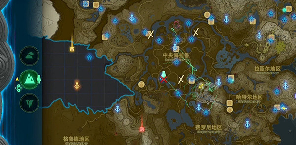 《塞爾達傳說：王國之淚》足跡模式獲取方法