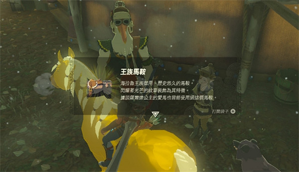 《塞爾達傳說：王國之淚》王族馬具介紹