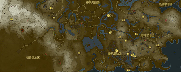 《塞爾達傳說：王國之淚》西吶克斯位置大全