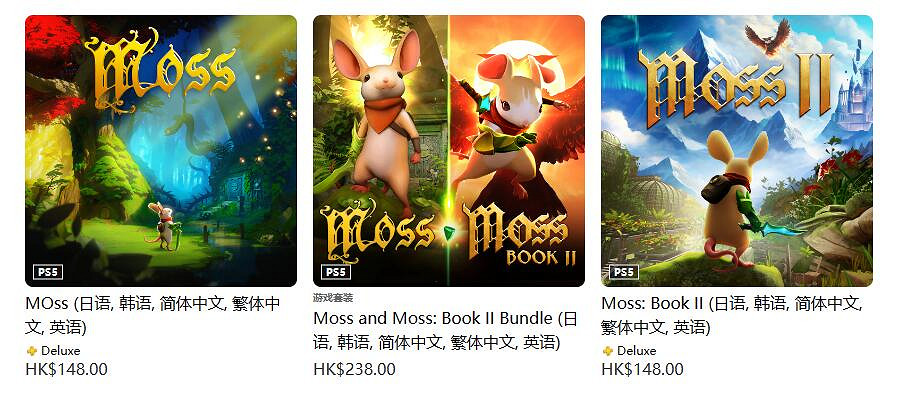 TGA年度VR遊戲《Moss》加入PS+三檔會員試玩