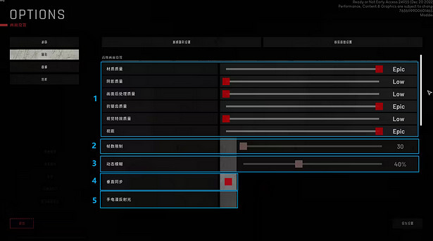 《嚴陣以待》圖像設定推薦