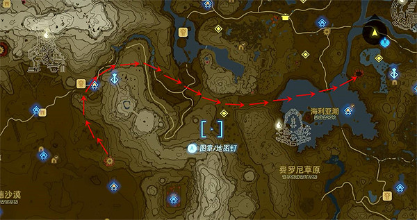 《塞爾達傳說:王國之淚》元素龍位置介紹 《塞爾達傳說:王國之淚》元素龍位置介紹