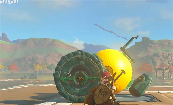 《塞爾達傳說：王國之淚》車改變方向方法