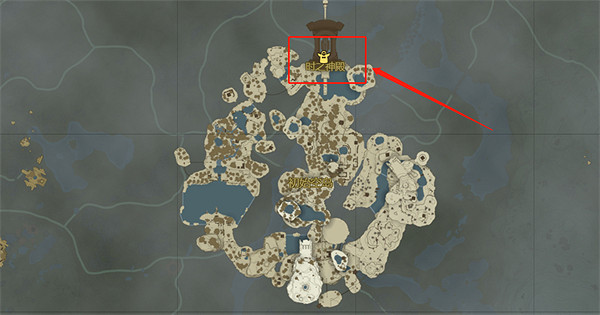 《塞爾達傳說：王國之淚》第一個女神位置