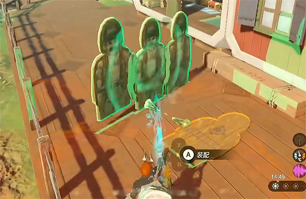 《塞爾達傳說：王國之淚》微達坐軌道車方法