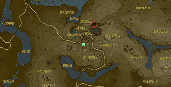 《塞爾達傳說：王國之淚》扭蛋刷熱氣球位置