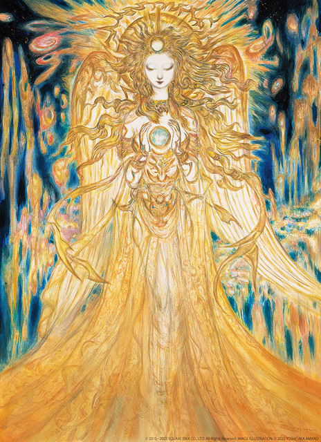 《FF14》十周年紀念 玩家截圖組成天野喜孝概念圖！