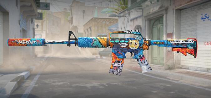 《cS2》動漫風格的皮膚槍介紹