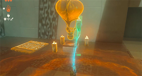 《塞爾達傳說：王國之淚》有個蠟燭的神廟過法