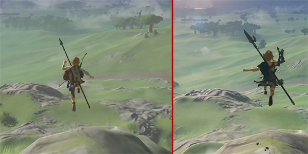 《塞爾達傳說：王國之淚》跟曠野之息第一眼區別