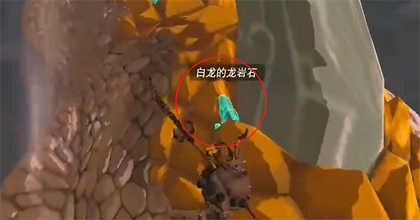 《塞爾達傳說：王國之淚》龍岩石採集方法