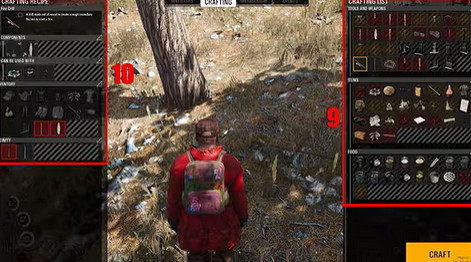 《人渣》遊戲背包介面介紹